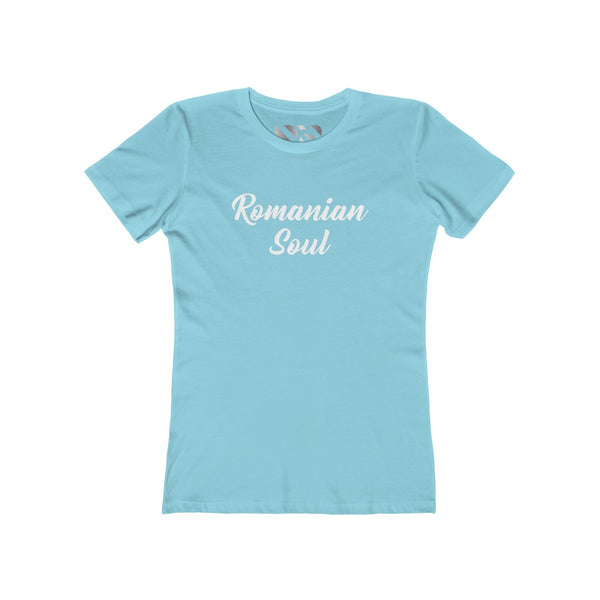 "Romanian Soul" Women's The Boyfriend Tee