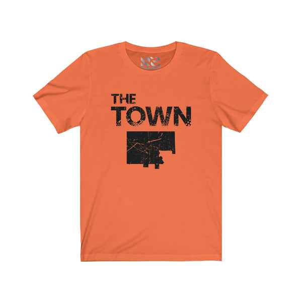 The Town 3 (Black) Unisex Jersey Short Sleeve Tee