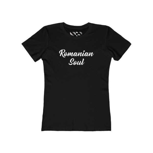 "Romanian Soul" Women's The Boyfriend Tee