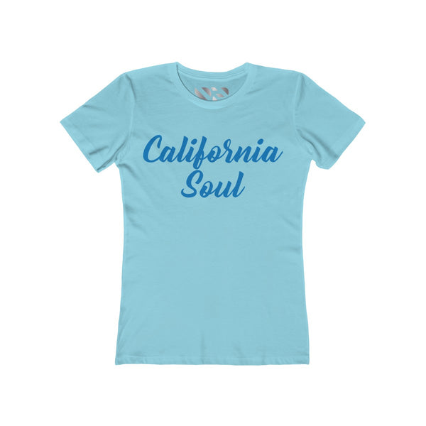 California Soul" Women's The Boyfriend Tee