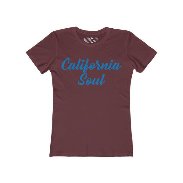 California Soul" Women's The Boyfriend Tee