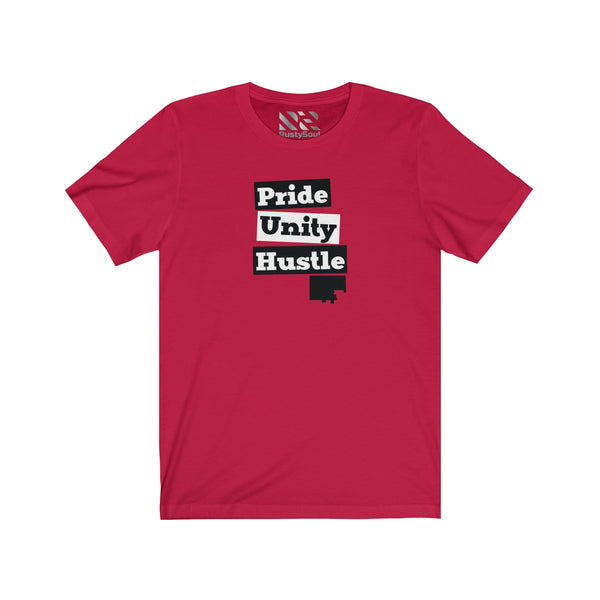 The Town "Pride Unity Hustle" Unisex Jersey Short Sleeve Tee