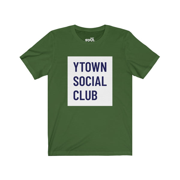 Y TOWN SOCIAL CLUB Unisex Jersey Short Sleeve Tee