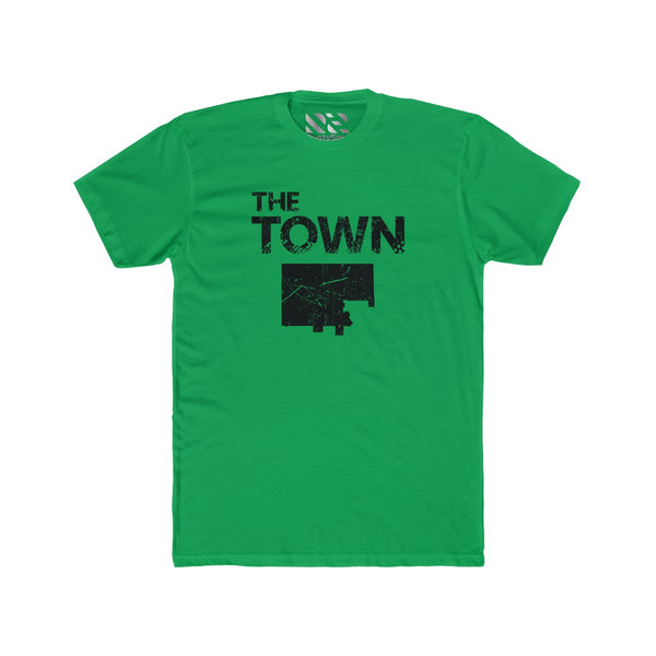 The Town 1 (Black) Men's Cotton Crew Tee