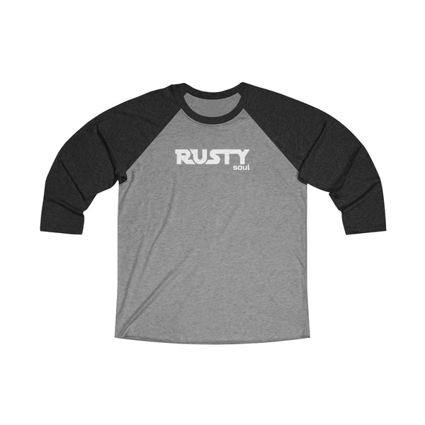 RustySoul Brand Unisex Tri-Blend 3/4 Raglan Tee