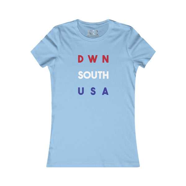 "Dwn South USA" Women's Favorite Tee