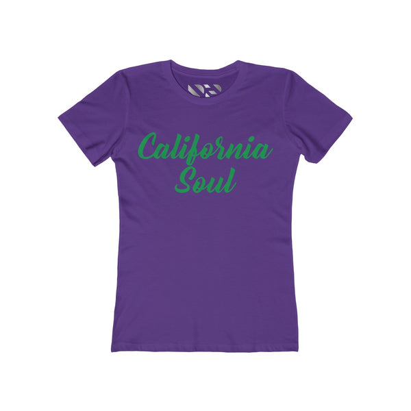 California Soul" Women's The Boyfriend Tee