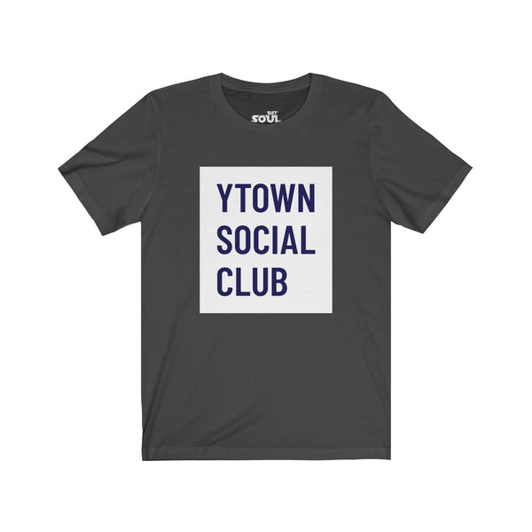 Y TOWN SOCIAL CLUB Unisex Jersey Short Sleeve Tee