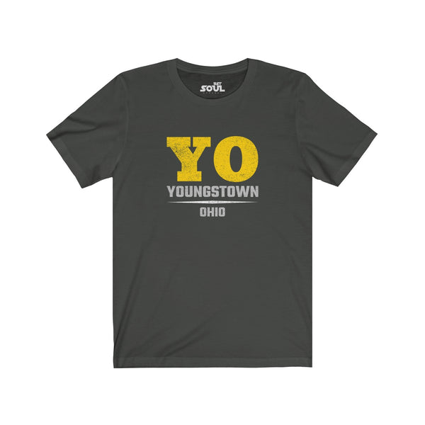 "YO" Unisex Jersey Short Sleeve Tee