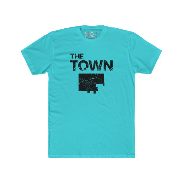 The Town 1 (Black) Men's Cotton Crew Tee
