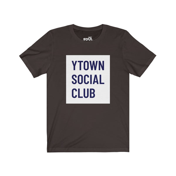 Y TOWN SOCIAL CLUB Unisex Jersey Short Sleeve Tee