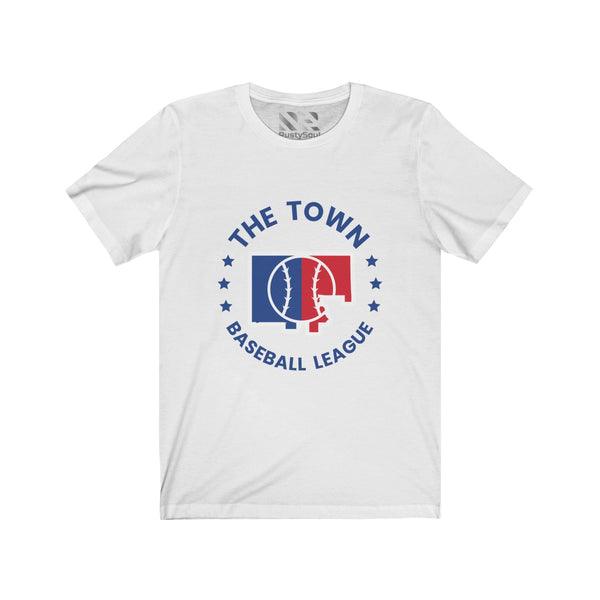 The Town "Baseball League" Unisex Jersey Short Sleeve Tee