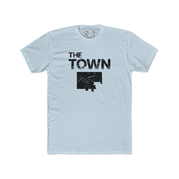 The Town 1 (Black) Men's Cotton Crew Tee
