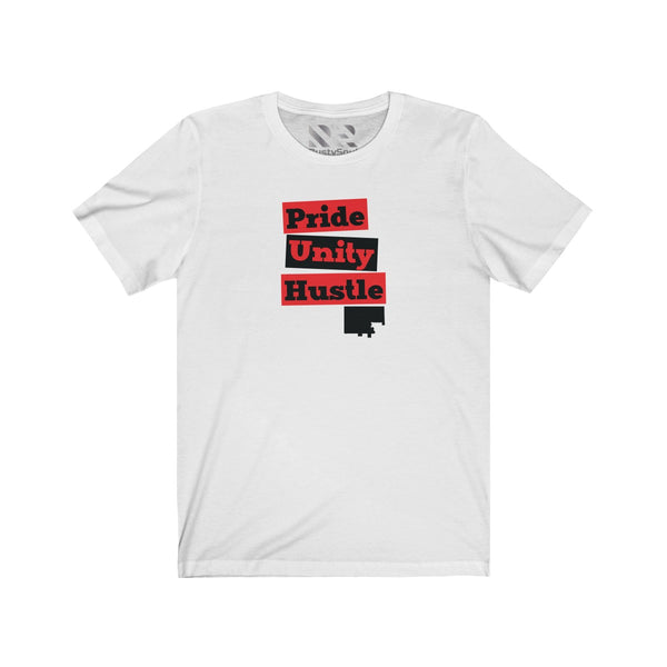 The Town "Pride Unity Hustle" Unisex Jersey Short Sleeve Tee