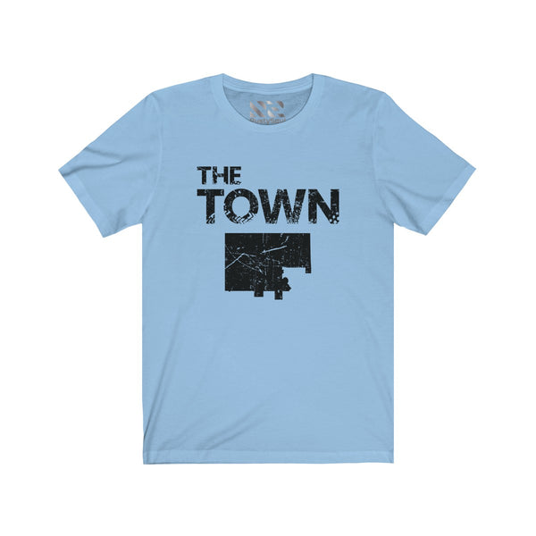 The Town 3 (Black) Unisex Jersey Short Sleeve Tee