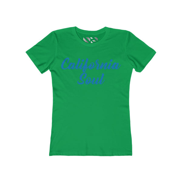 California Soul" Women's The Boyfriend Tee