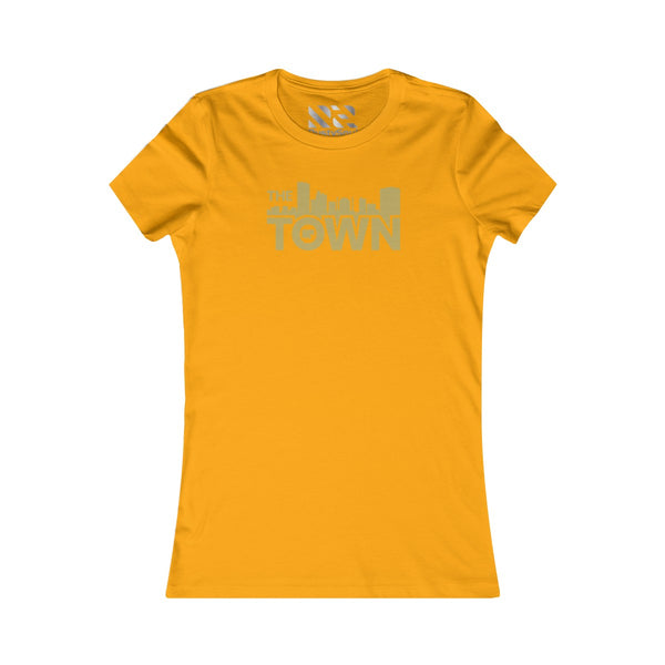 The Town "Skyline" (Gold) Women's Favorite Tee