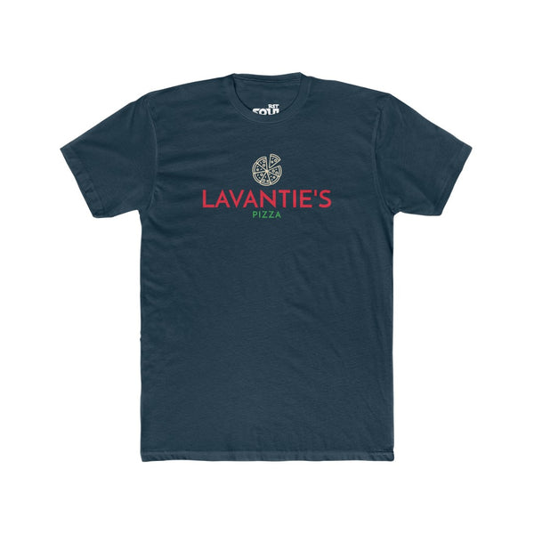 Lavantie's Pizza Men's Cotton Crew Tee