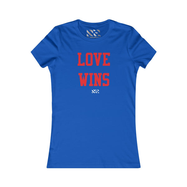 Love Wins (Red) Women's Favorite Tee