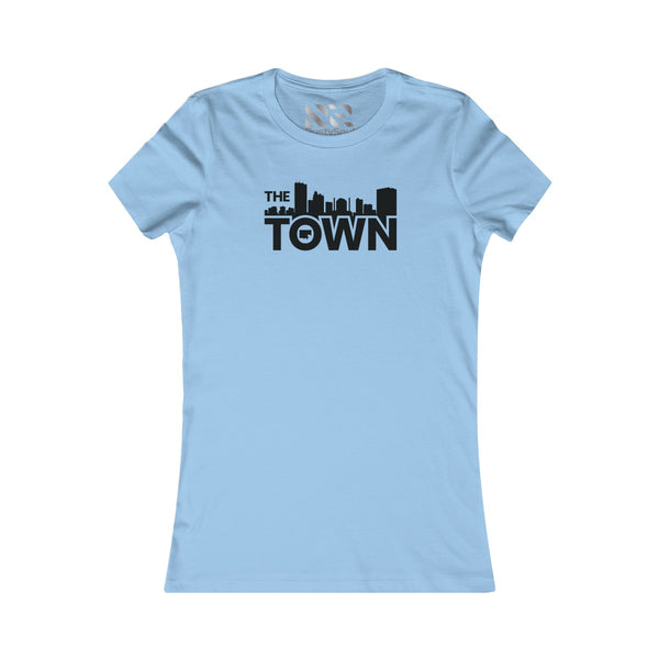 The Town "Skyline" (Black) Women's Favorite Tee