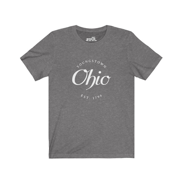 Youngstown Ohio est 1796 Unisex Jersey Short Sleeve Tee