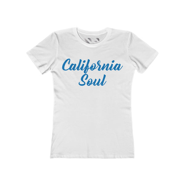 California Soul" Women's The Boyfriend Tee
