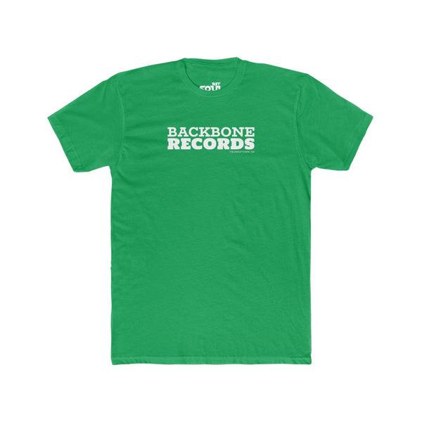 BACKBONE RECORDS Men's Cotton Crew Tee