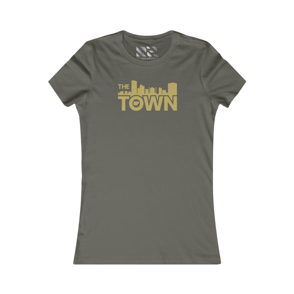 The Town "Skyline" (Gold) Women's Favorite Tee