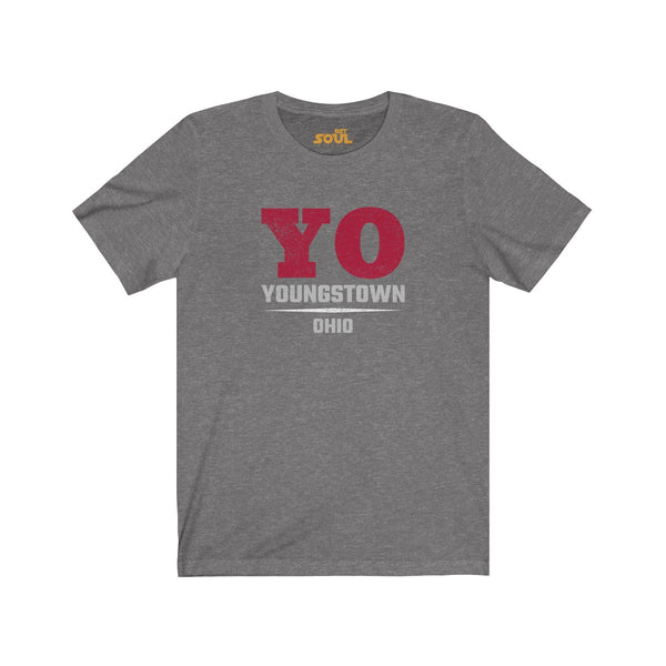 "YO" Unisex Jersey Short Sleeve Tee