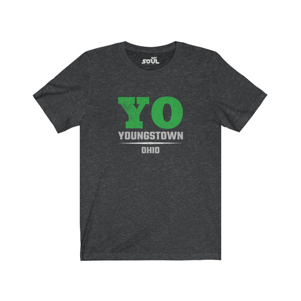 "YO" Unisex Jersey Short Sleeve Tee