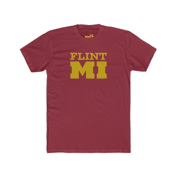 Flint MI Men's Cotton Crew Tee