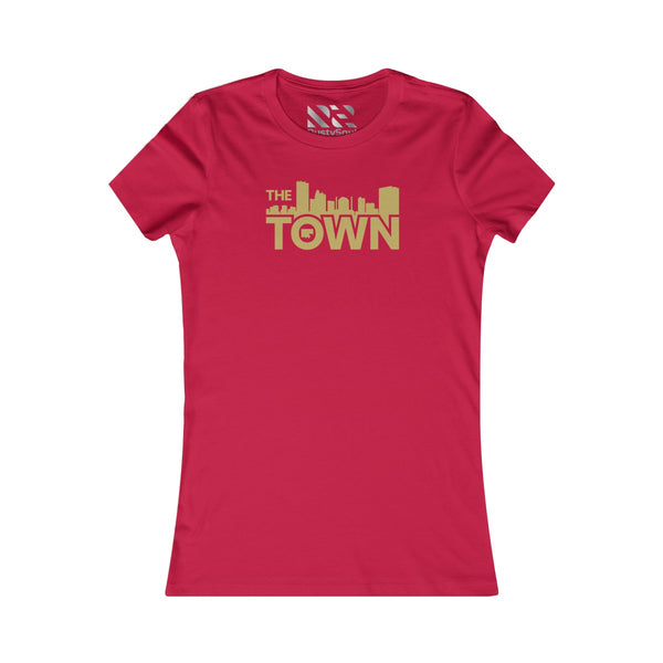 The Town "Skyline" (Gold) Women's Favorite Tee