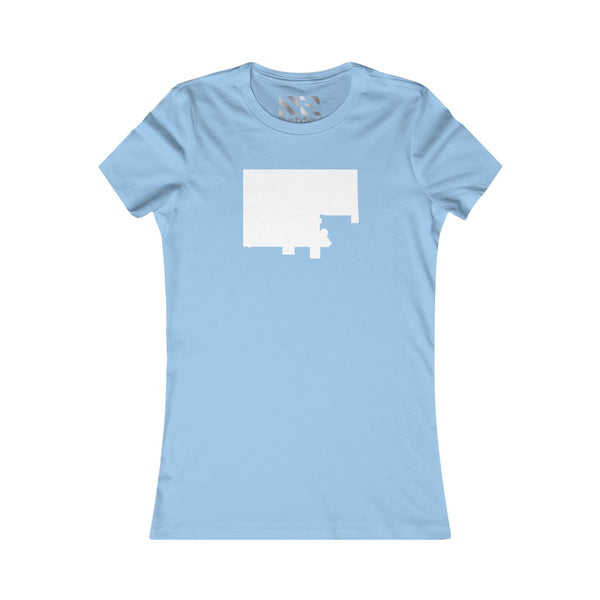 The Town "Silhouette" (White) Women's Favorite Tee