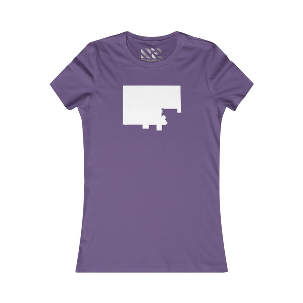The Town "Silhouette" (White) Women's Favorite Tee