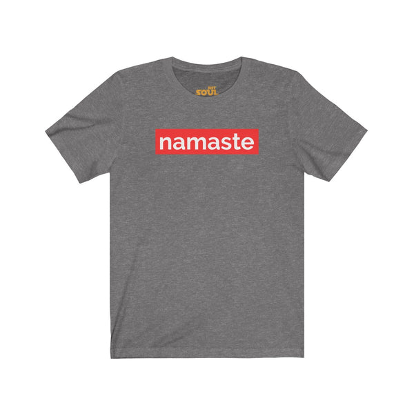 NAMASTE Unisex Jersey Short Sleeve Tee