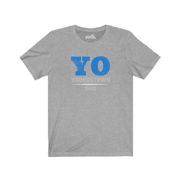 "YO" Unisex Jersey Short Sleeve Tee