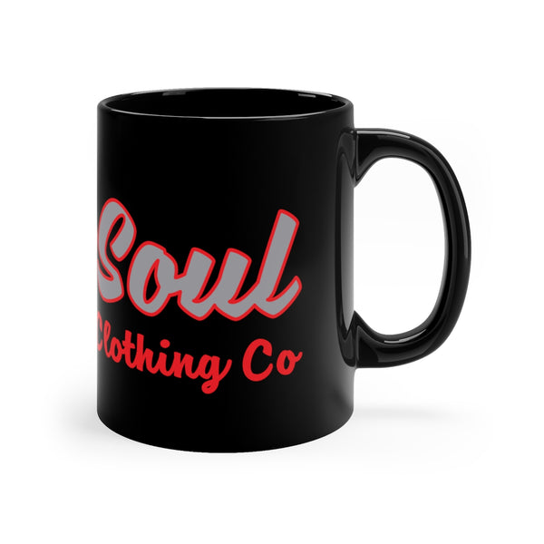 RustySoul Brand Black mug 11oz