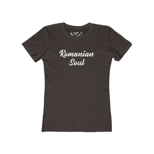 "Romanian Soul" Women's The Boyfriend Tee