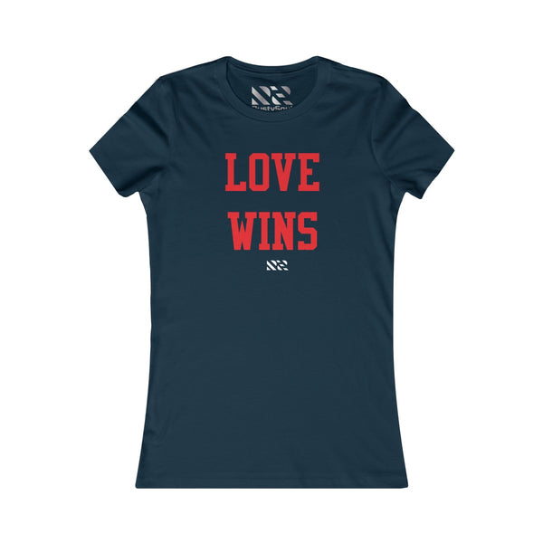Love Wins (Red) Women's Favorite Tee