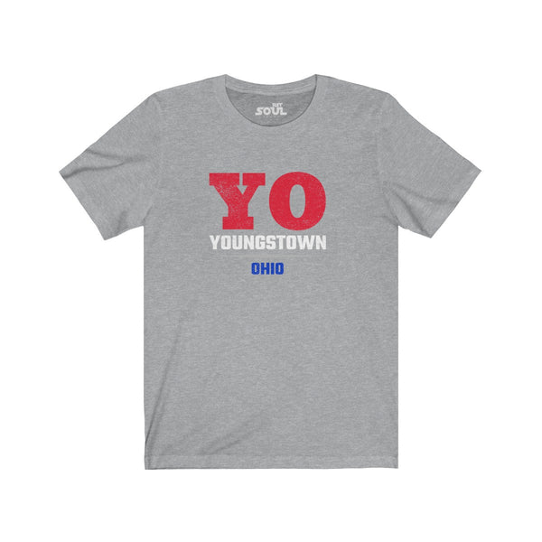 "YO" Unisex Jersey Short Sleeve Tee