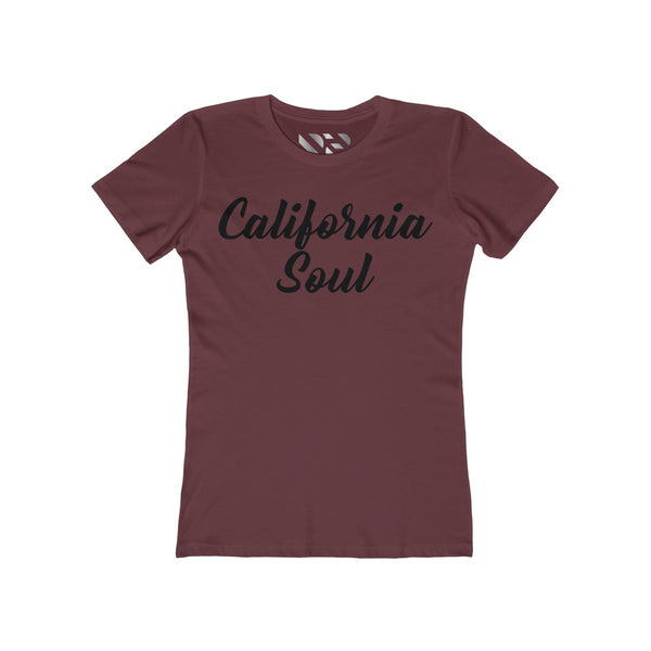 "California Soul" Women's The Boyfriend Tee