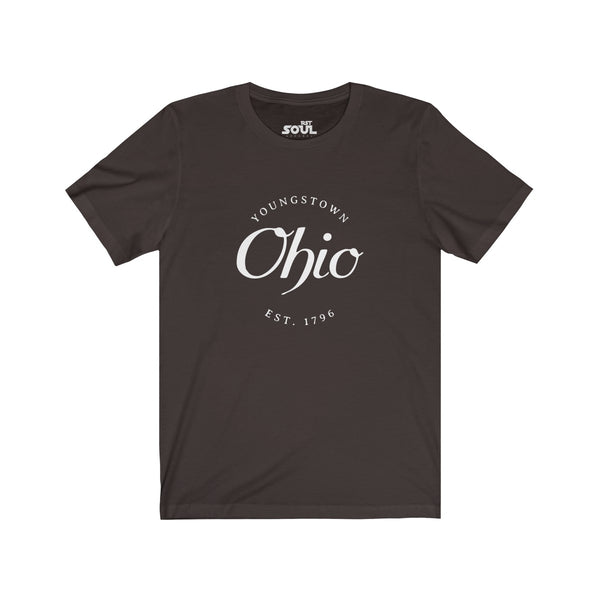 Youngstown Ohio est 1796 Unisex Jersey Short Sleeve Tee
