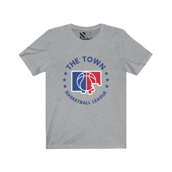 The Town "Basketball League" Unisex Jersey Short Sleeve Tee