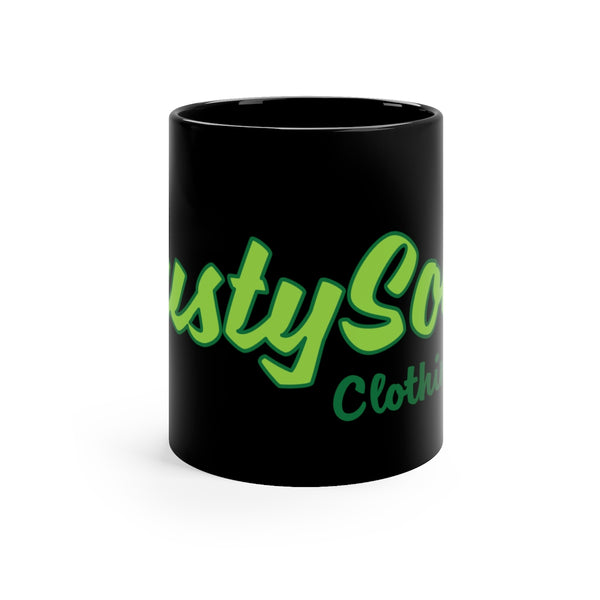 RustySoul Brand Black mug 11oz
