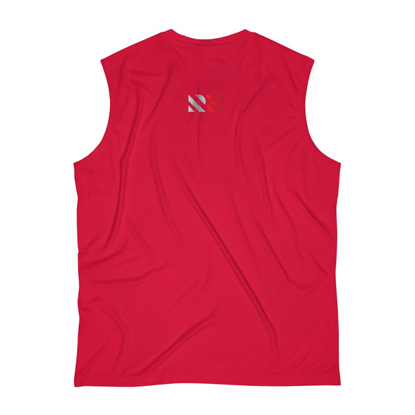 "Hustle Sweat Improve" Men's Sleeveless Performance Tee