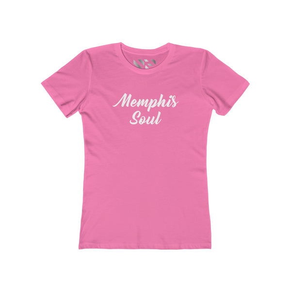 "Memphis Soul" Women's The Boyfriend Tee