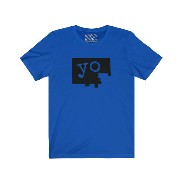 The Town "YO" (Black) Unisex Jersey Short Sleeve Tee