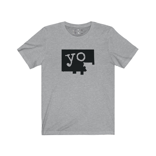 The Town "YO" (Black) Unisex Jersey Short Sleeve Tee
