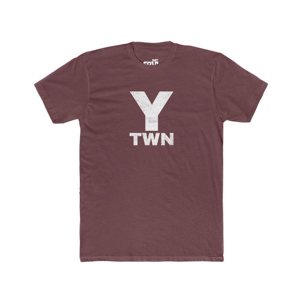 Y TWN Men's Cotton Crew Tee