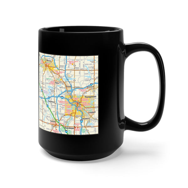 The Town Black Mug 15oz